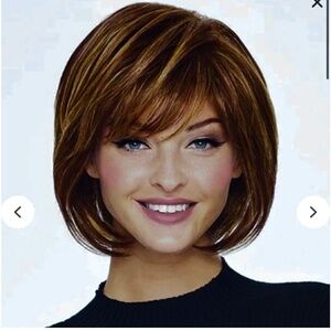 Graceful Bob wig by Hairdo in chestnut brown synthetic short wig